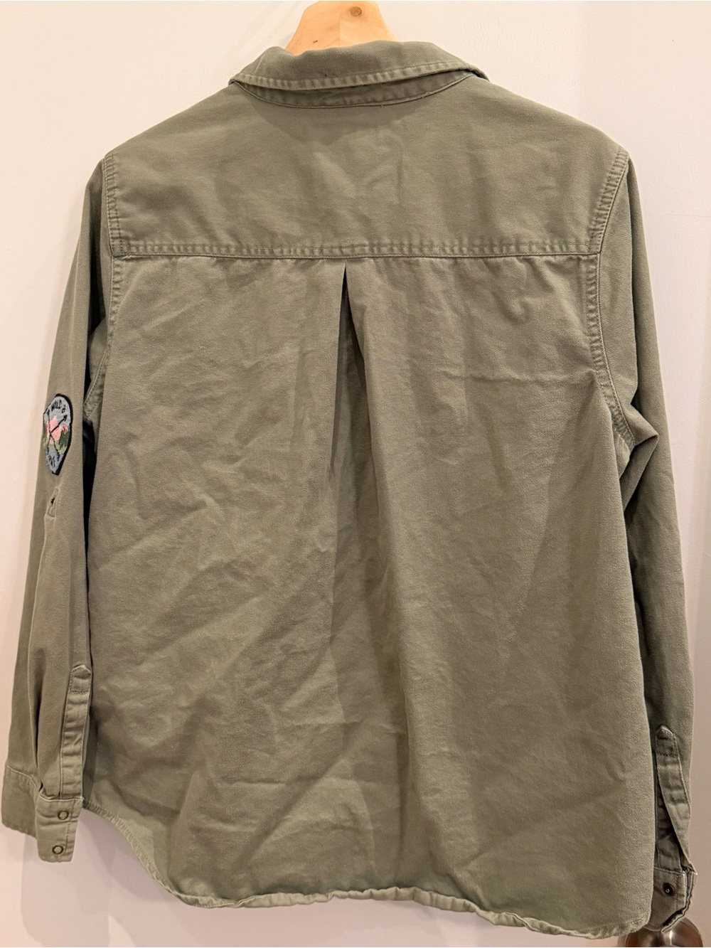 Arizona Jean Co. Patched Utility Button Down XL Military Aesthetic - Picture 5 of 6